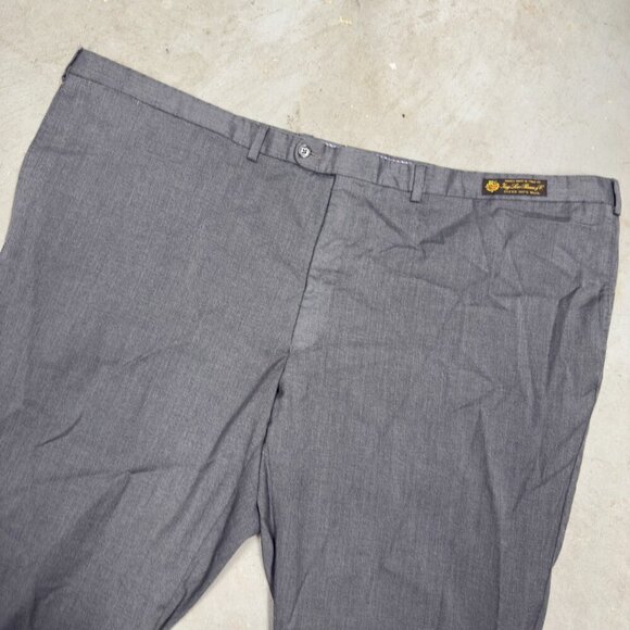 NWT Jack Victor Riviera Loro Piana Dress Pants 130s Wool Trousers Grey 56x28 - Picture 3 of 10